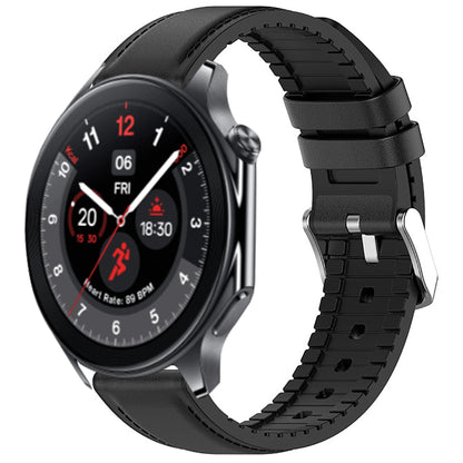 Premium Leather Silicone Watch Band