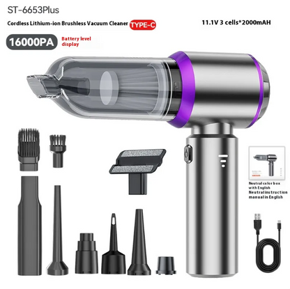 Cordless 3-in-1 Car Vacuum Cleaner
