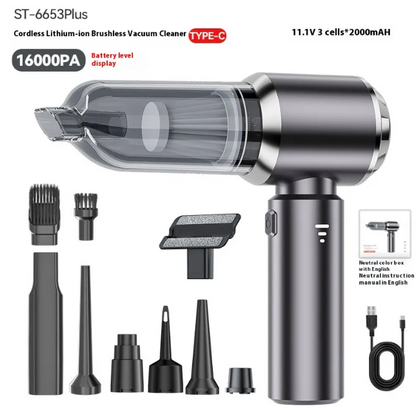 Cordless 3-in-1 Car Vacuum Cleaner