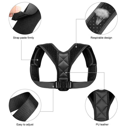 Back Posture Corrector Adjustable Belt