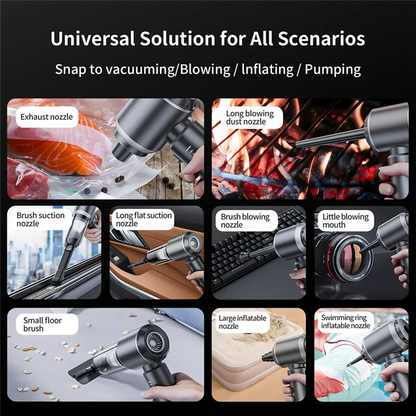 Cordless 3-in-1 Car Vacuum Cleaner