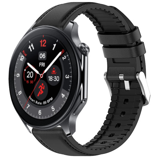 Premium Leather Silicone Watch Band