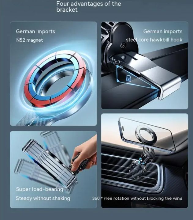 Magnetic Air Vent Car Phone Mount